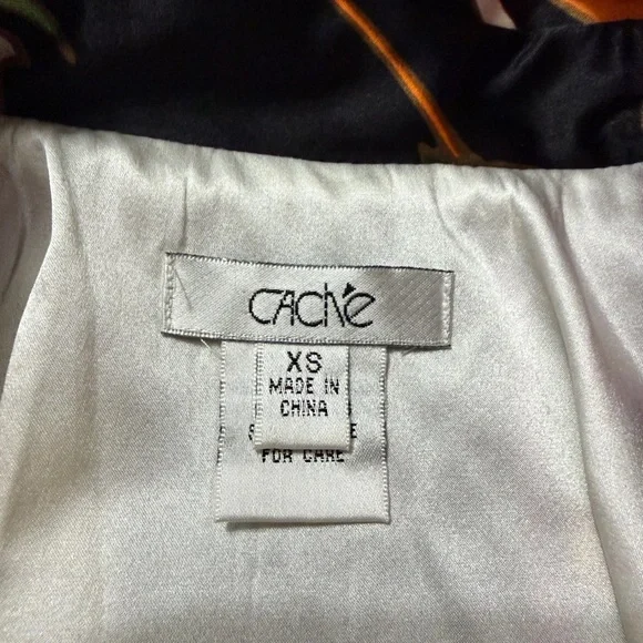 Cache Vibrant Purple Floral Belted Shirt Dress - Picture 8 of 9